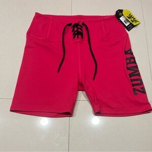 Zumba Fitness Pink Athletic Shorts